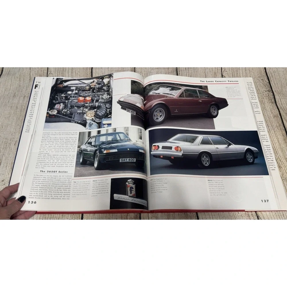 THE COMPLETE FERRARI Hardcover Roger Hicks & Keith Bluemel Excellent Condition
